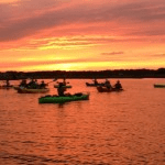 Bayberry kayak at sunset